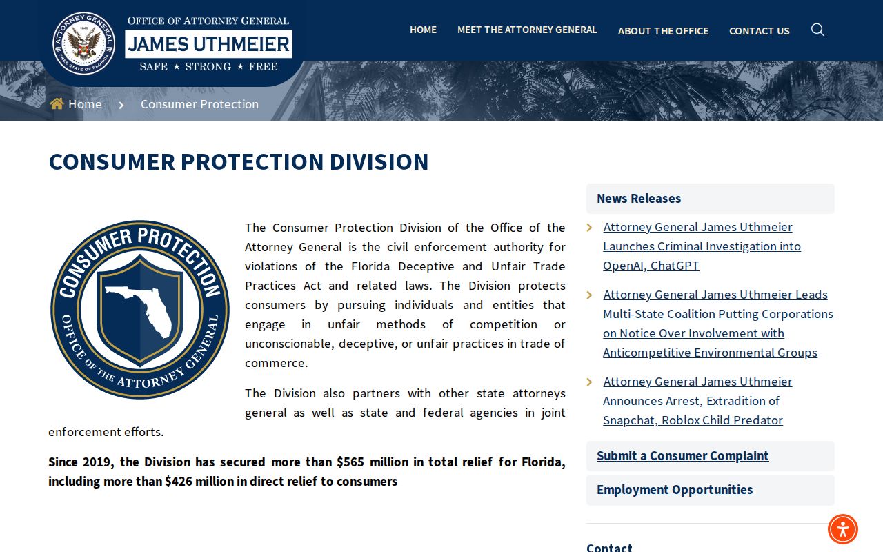 Florida consumer protection resources for Lake Worth Beach neighbors facing scams
