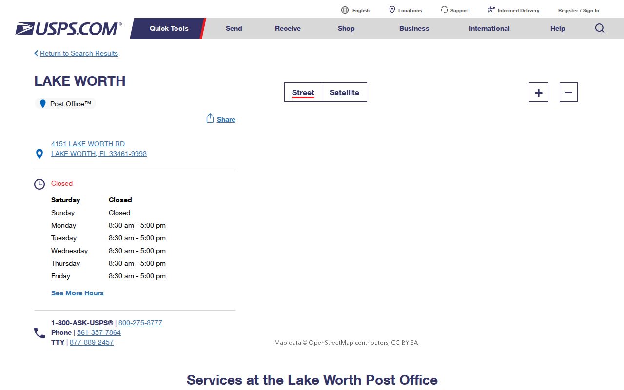 Lake Worth Beach ZIP code directory Lake Worth Post Office